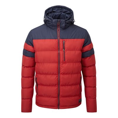 Chilli/navy alpine tcz thermal jacket dc